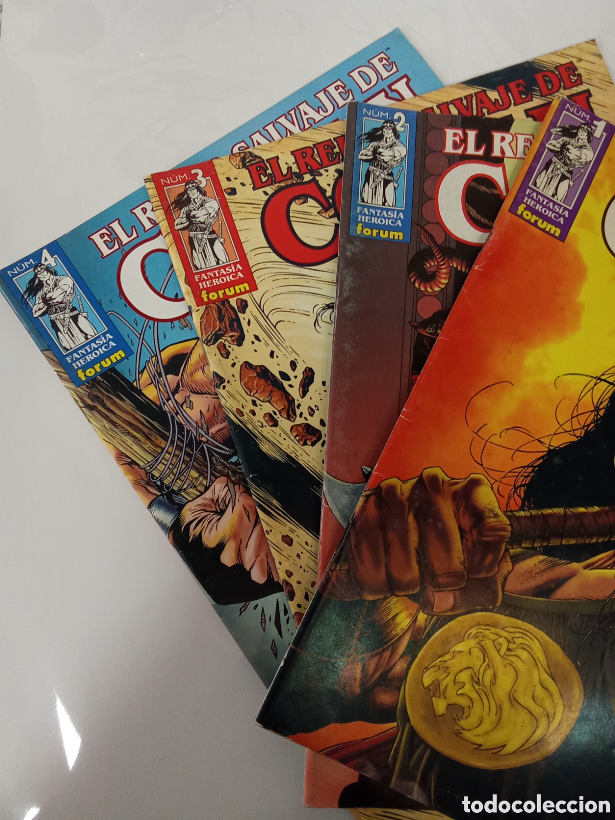 C&oacute;mics: EL REINO SALVAJE DE CONAN N&ordm;S 1 AL 9