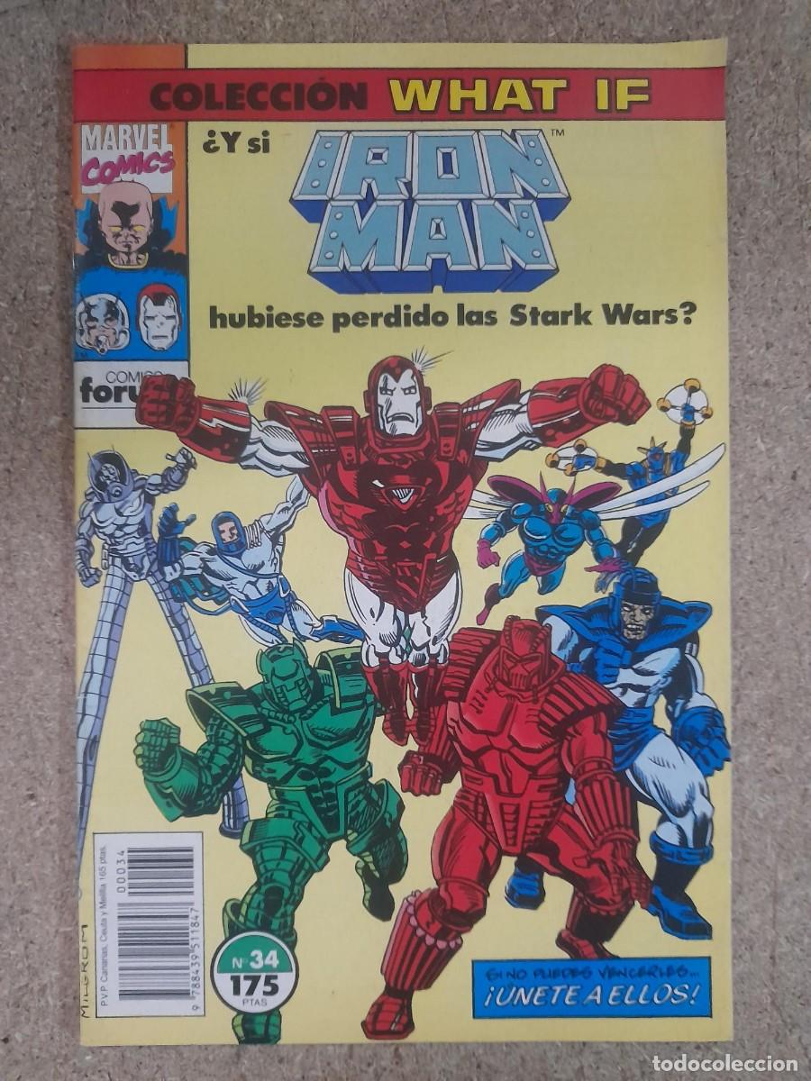 C&oacute;mics: What If Iron Man 34.Vol.1.Marvel.Forum