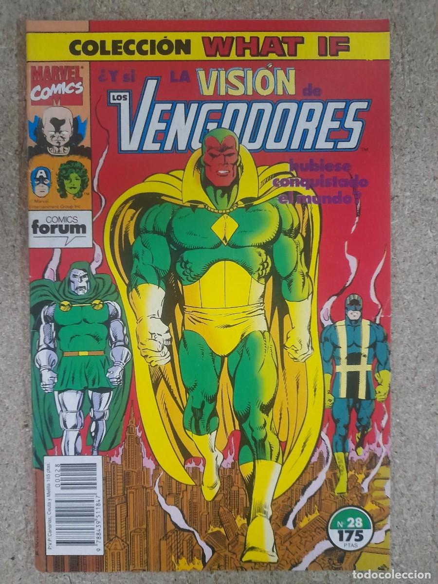 C&oacute;mics: What If Vision 28.Vol.1.Marvel.Forum
