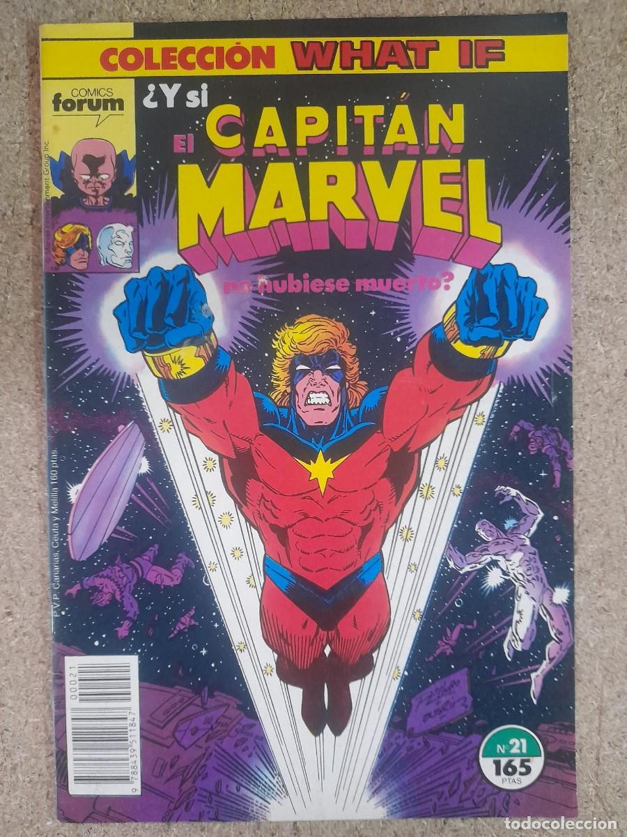C&oacute;mics: What If Capitan Marvel 21.Vol.1.Marvel.Forum - Foto 1