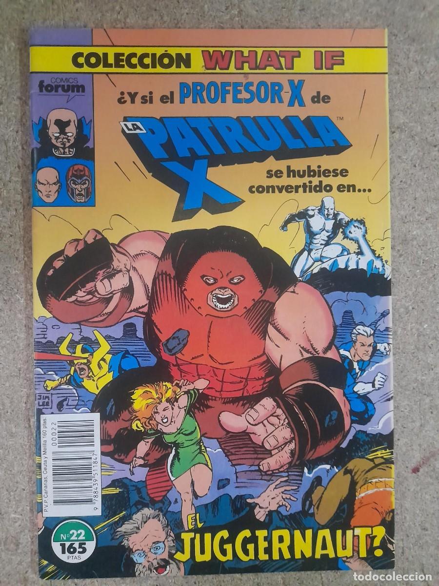 C&oacute;mics: What If Patrulla X 22.Vol.1.Marvel.Forum