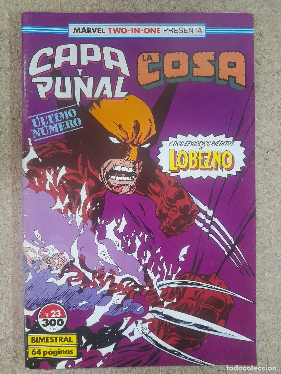 C&oacute;mics: Marvel Two In One.Capa y Pu&ntilde;al / La Cosa 23.Marvel.Forum