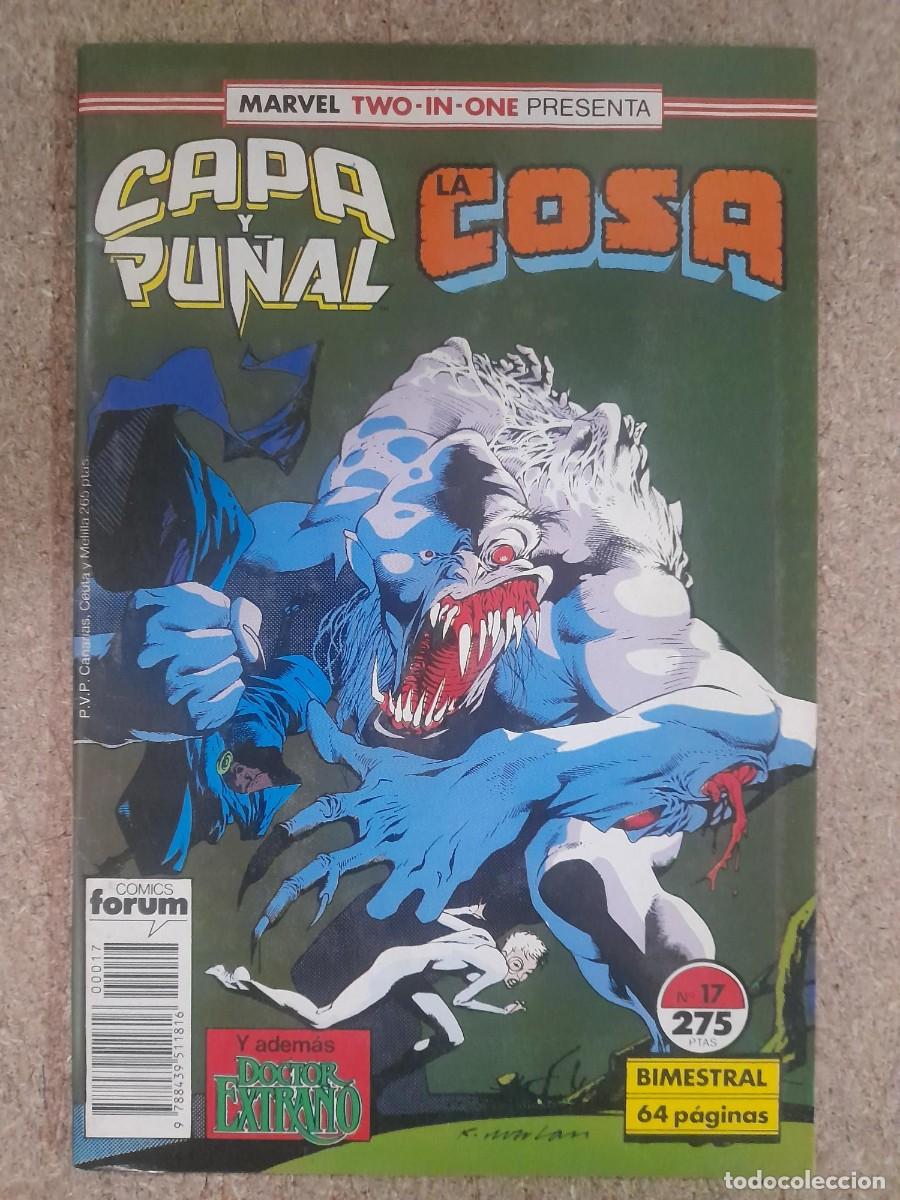 C&oacute;mics: Marvel Two In One.Capa y Pu&ntilde;al / La Cosa 17.Marvel.Forum