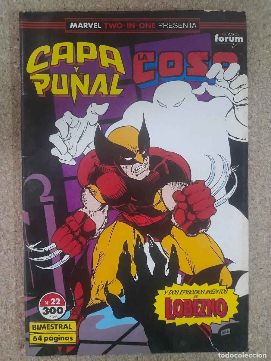 C&oacute;mics: Marvel Two In One.Capa y Pu&ntilde;al / La Cosa 22.Marvel.Forum