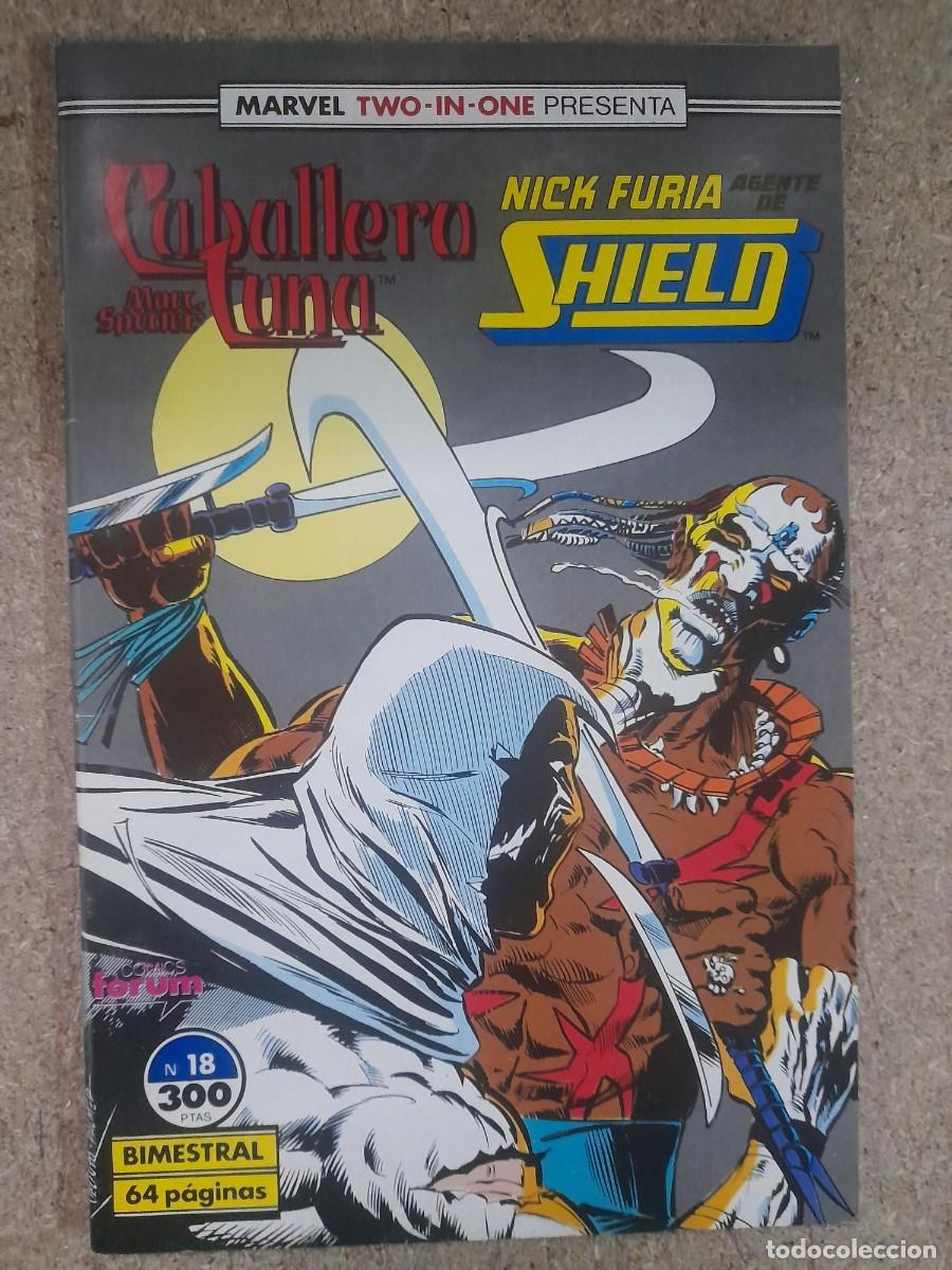 C&oacute;mics: Marvel Two In One.Caballero Luna/Nick Furia Agente de Shield.Marvel.Forum