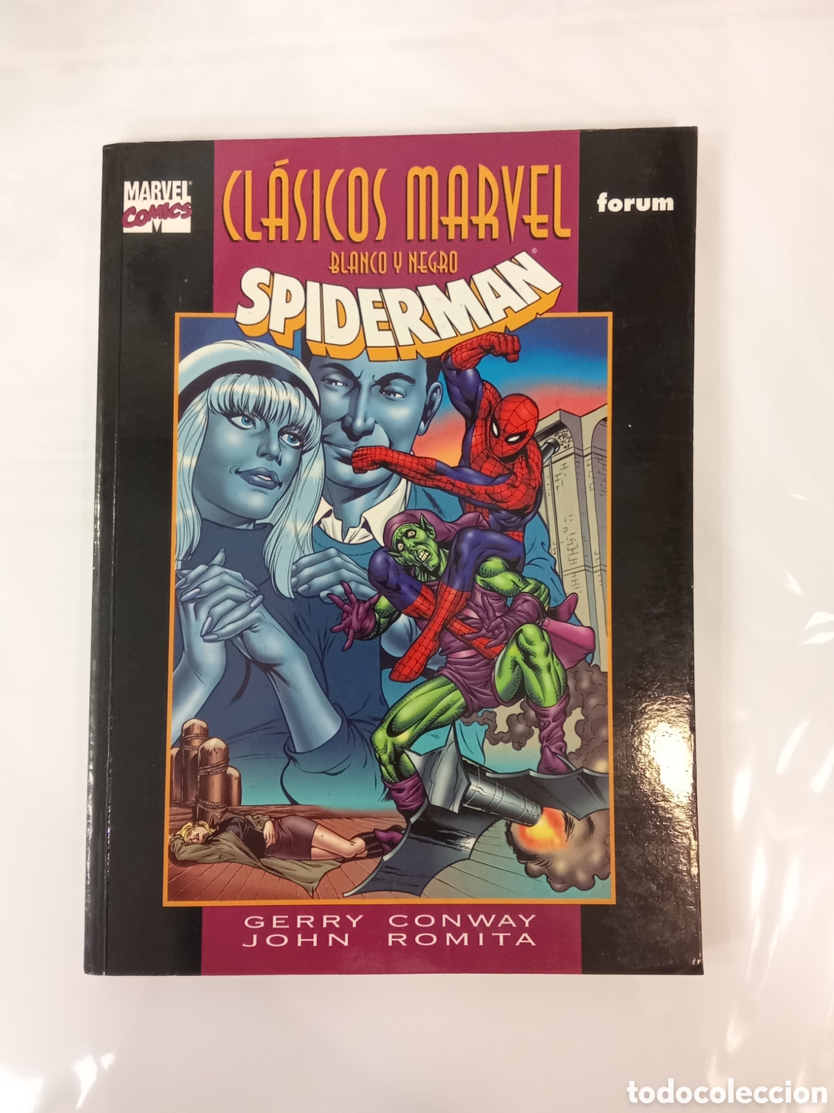C&oacute;mics: CL&Aacute;SICOS MARVEL BLANCO Y NEGRO. SPIDERMAN FORUM