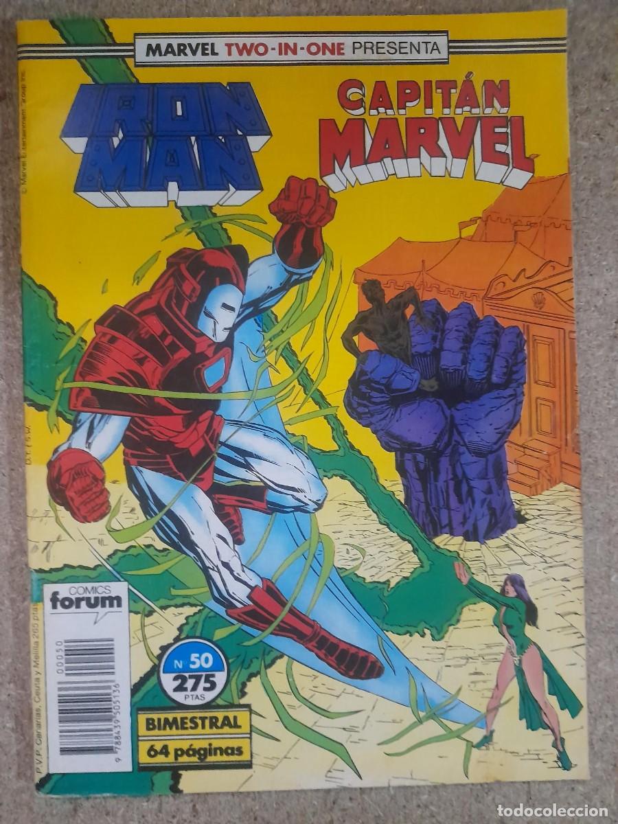 C&oacute;mics: Marvel Two In One.Iron Man/Capitan Marvel 50.Marvel.Forum