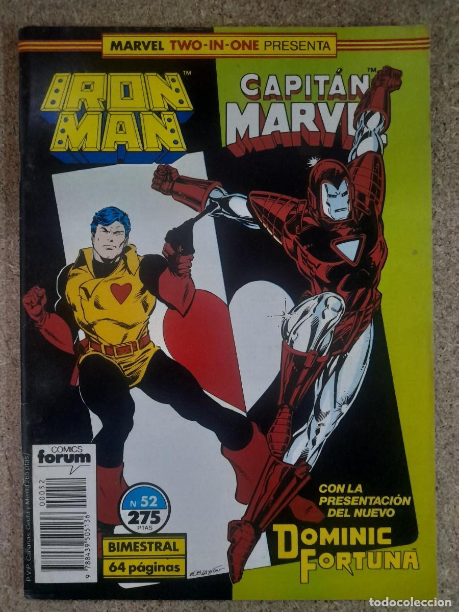 C&oacute;mics: Marvel Two In One.Iron Man/Capitan Marvel 52.Marvel.Forum