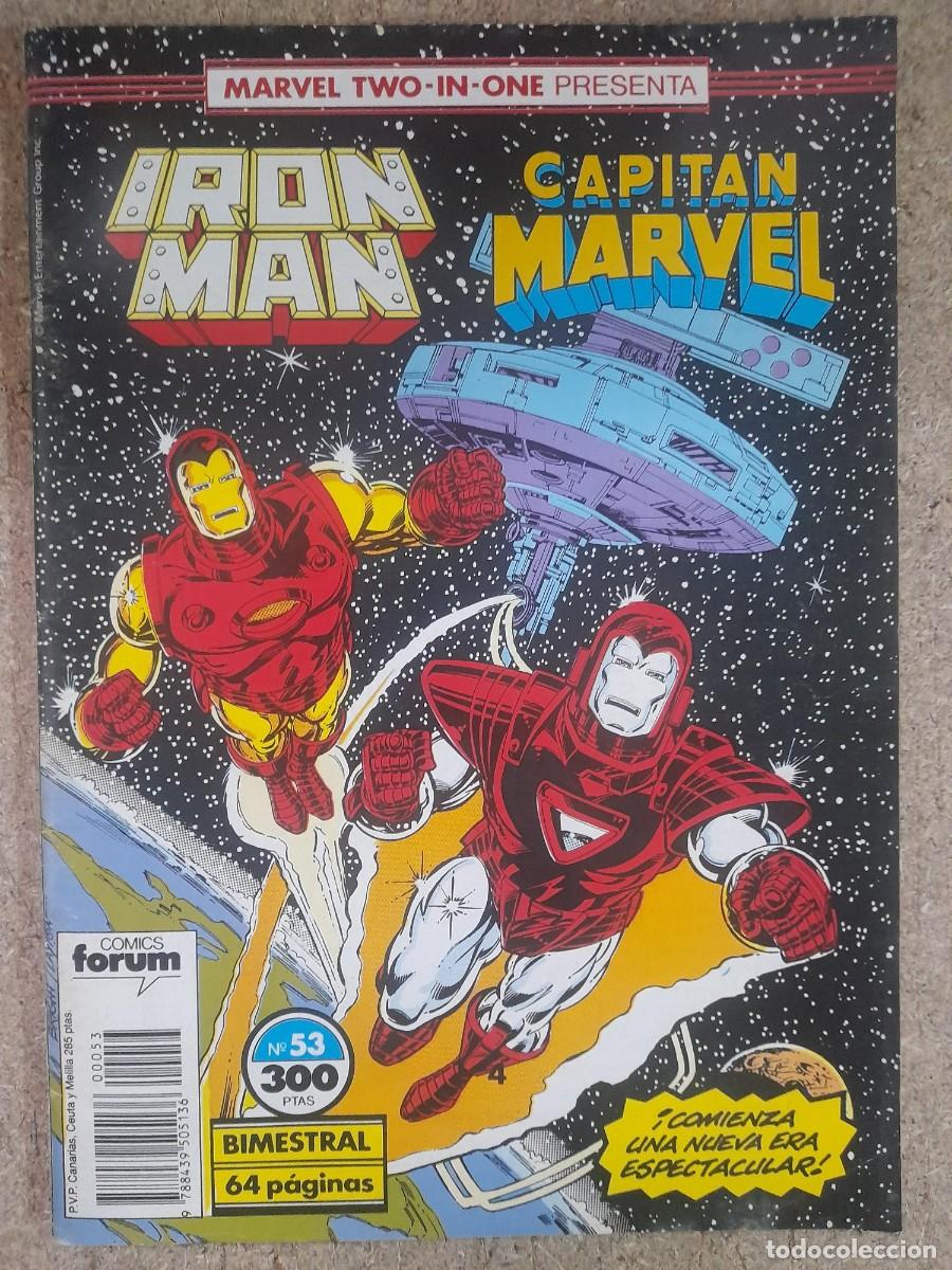 C&oacute;mics: Marvel Two In One.Iron Man/Capitan Marvel 53.Marvel.Forum