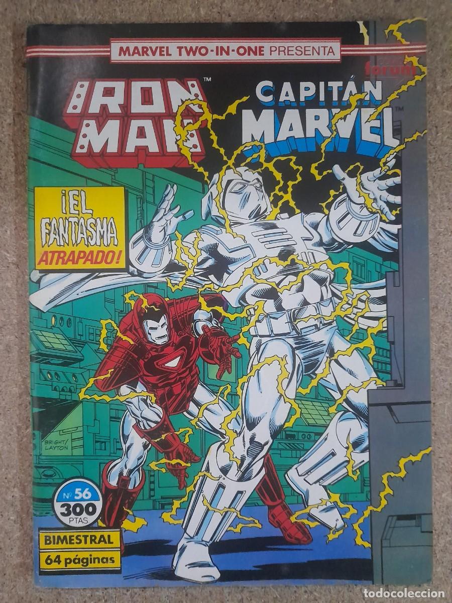 C&oacute;mics: Marvel Two In One.Iron Man/Capitan Marvel 56.Marvel.Forum