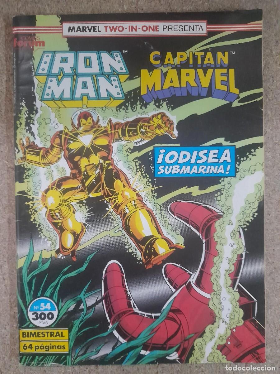 C&oacute;mics: Marvel Two In One.Iron Man/Capitan Marvel 54.Marvel.Forum