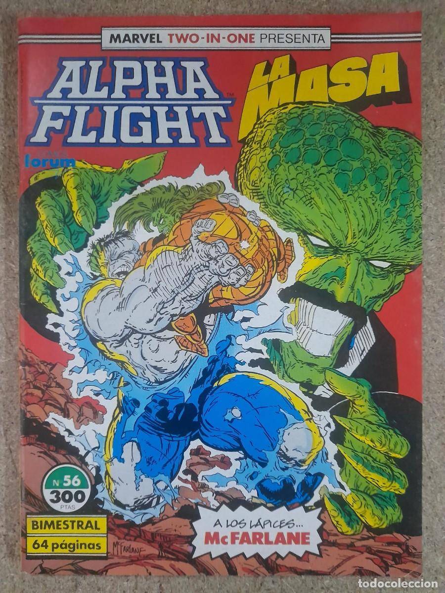 C&oacute;mics: Marvel Two In One.Alpha Flight/La Masa 56.Marvel.Forum