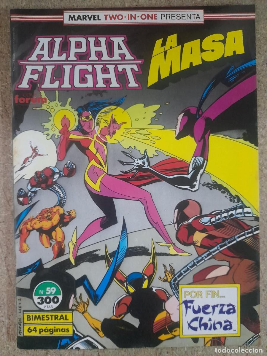 C&oacute;mics: Marvel Two In One.Alpha Flight/La Masa 59.Marvel.Forum