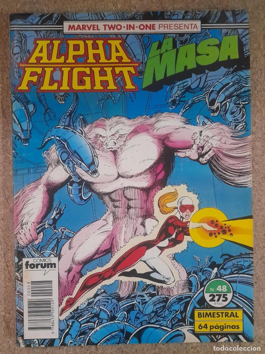 C&oacute;mics: Marvel Two In One.Alpha Flight/La Masa 48.Marvel.Forum