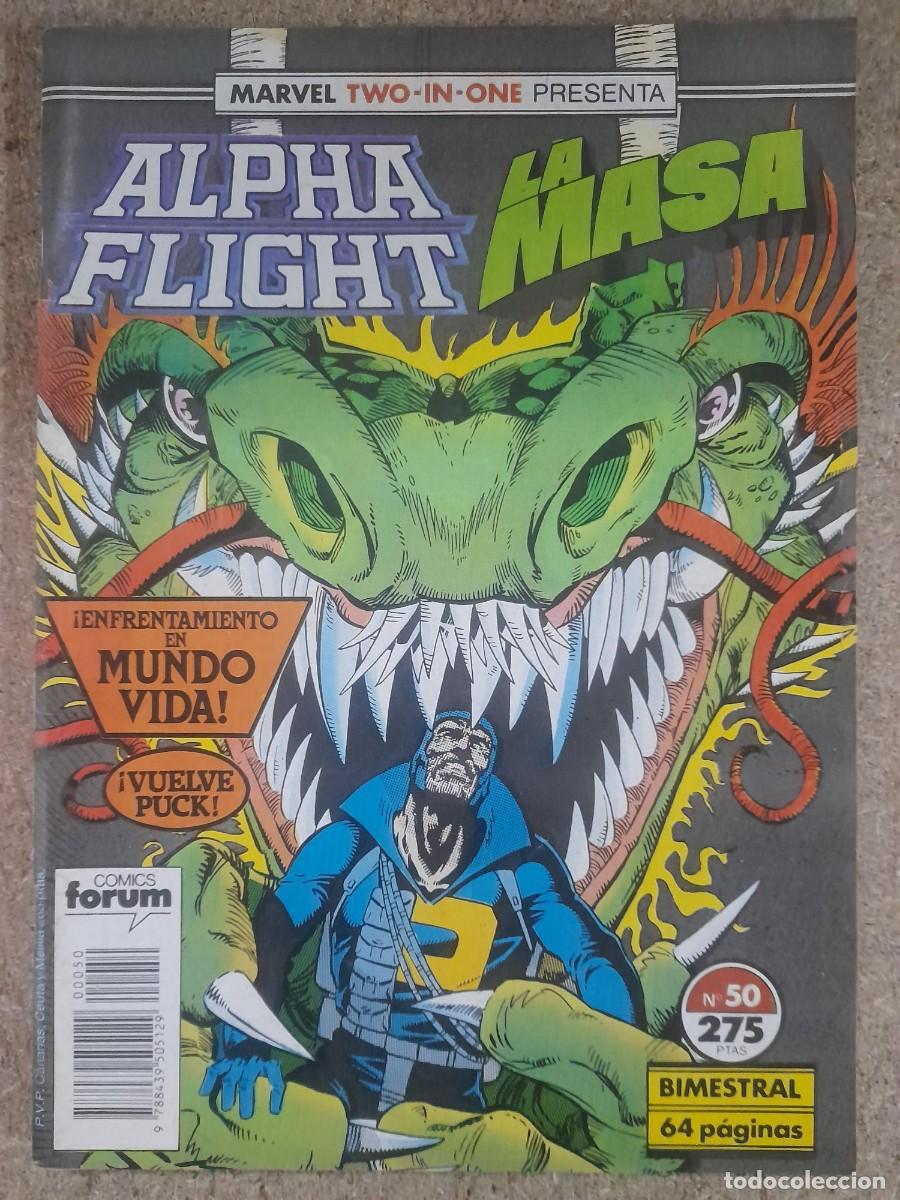 C&oacute;mics: Marvel Two In One.Alpha Flight/La Masa 50.Marvel.Forum