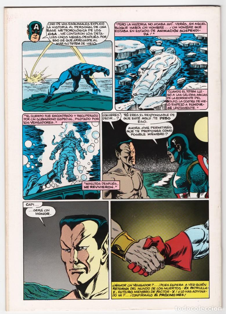 C&oacute;mics: COMIC GRAPA LOS VENGADORES N&ordm; 61 EDICIONES FORUM MARVEL 1988 - Foto 2