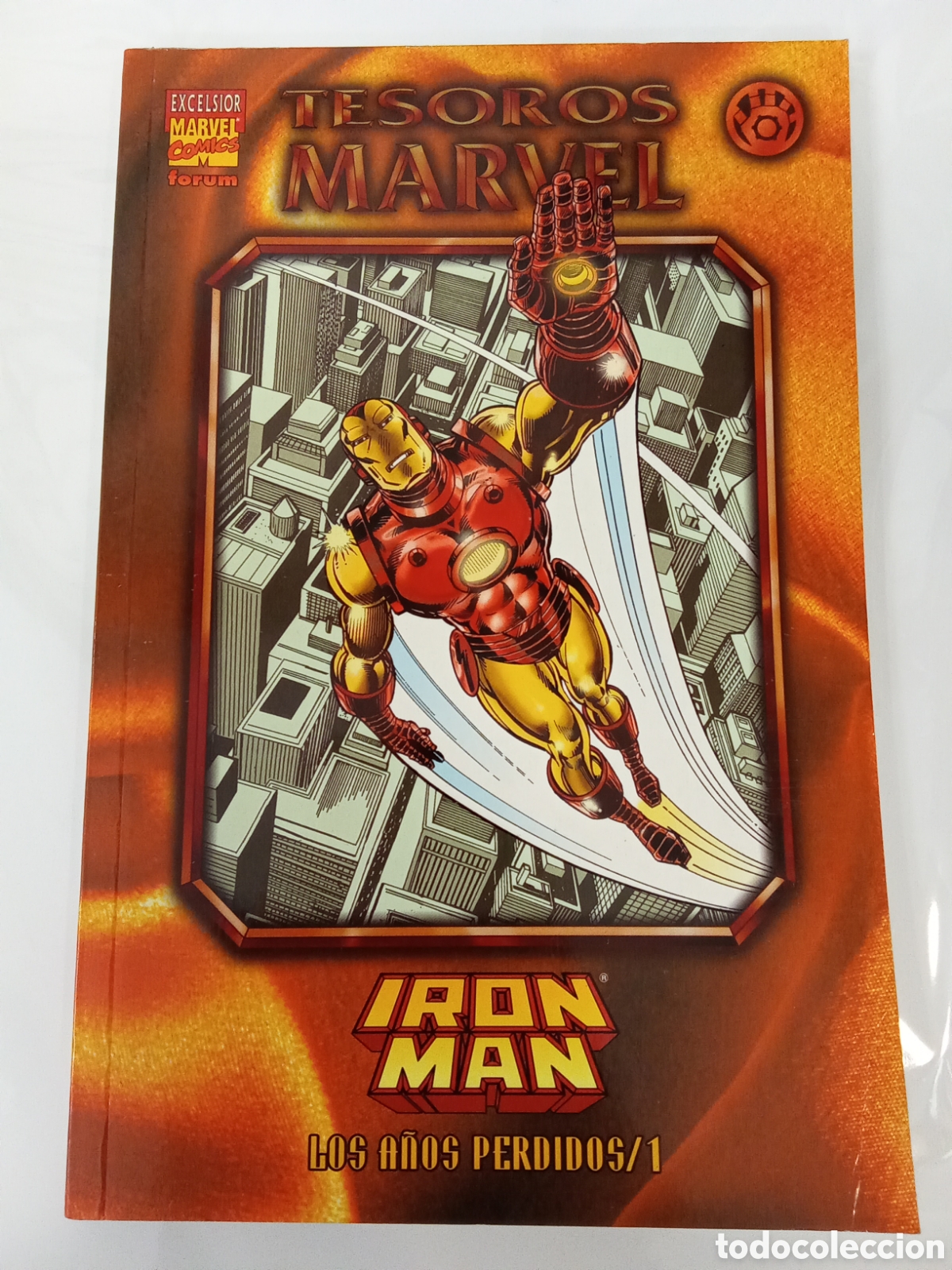 C&oacute;mics: TESOROS MARVEL. IRON MAN LOS A&Ntilde;OS PERDIDOS/1 N&ordm;7