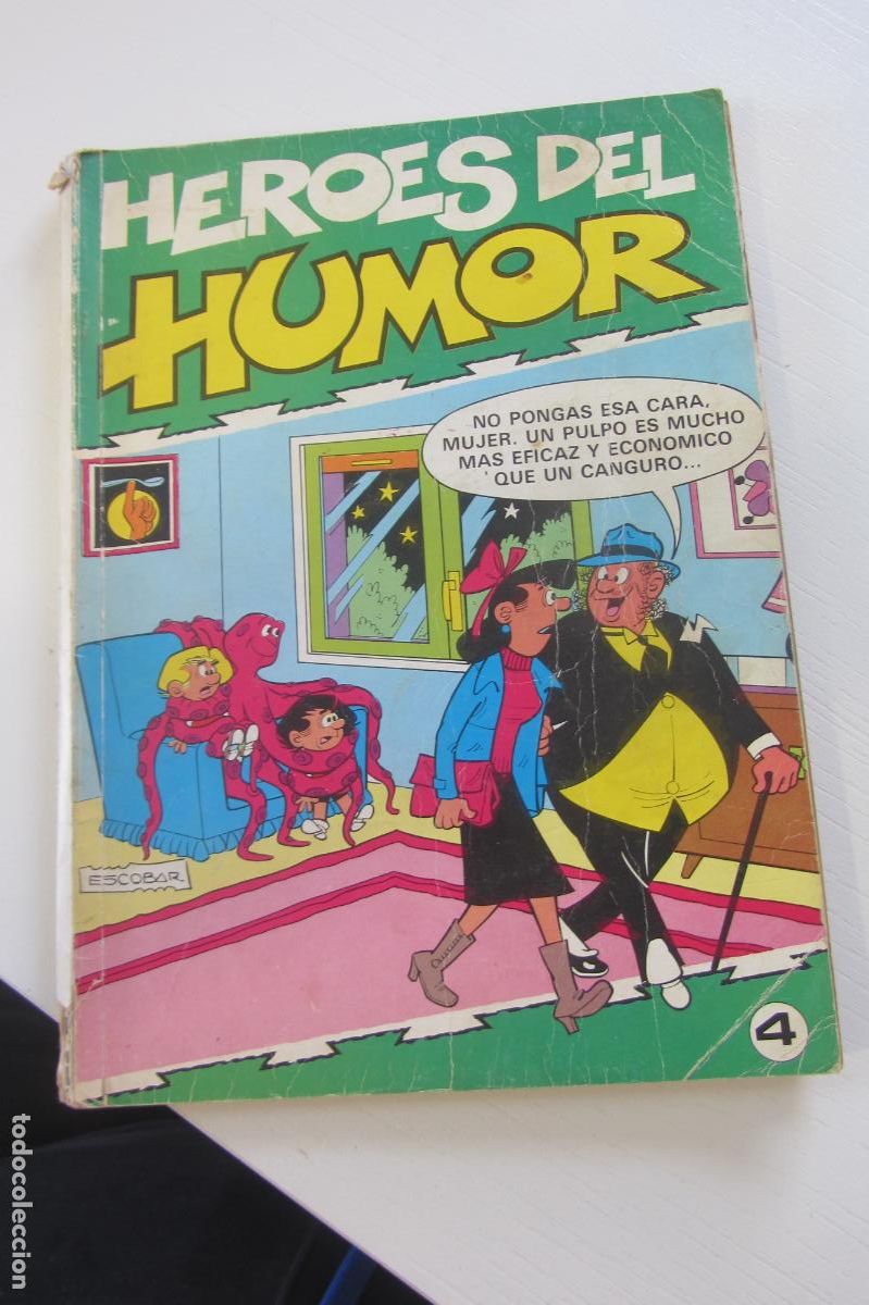 C&oacute;mics: HEROES DEL HUMOR 4 - EDICIONES B - arx86