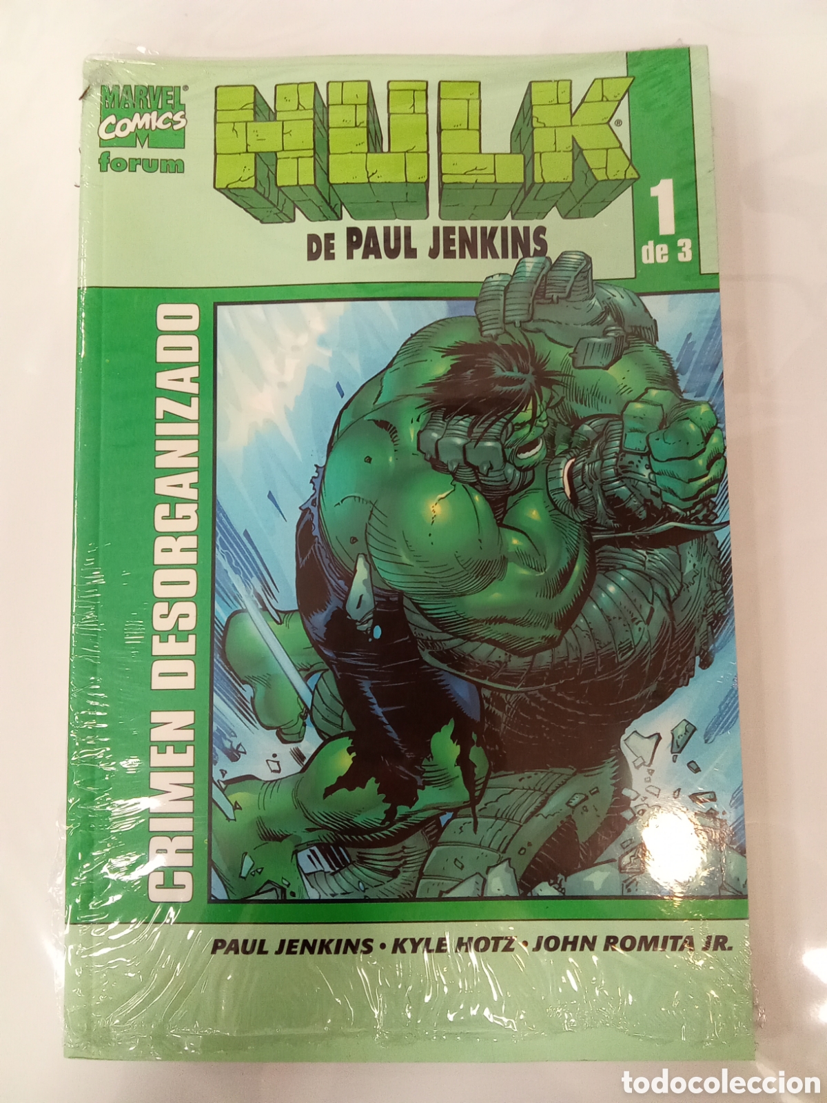 C&oacute;mics: HULK DE PAUL JENKINS FORUM 1 AL 3 SERIE COMPLETA