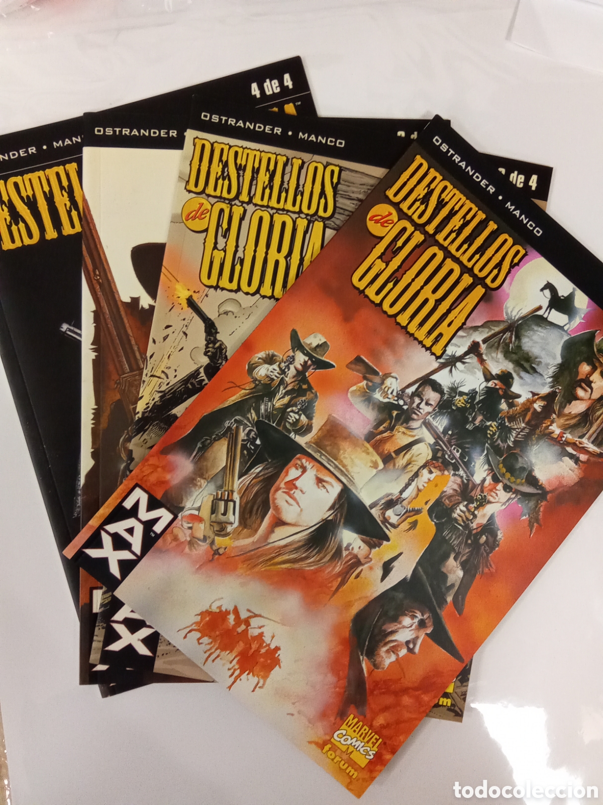 C&oacute;mics: DESTELLOS DE GLORIA 1 AL 4 COLECCI&Oacute;N COMPLETA FORUM