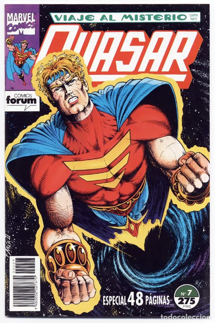Comics: COMIC GRAPA QUASAR N&ordm; 7 EL VENGADOR COSMICO MARVEL COMICS FORUM DEAGOSTINI 1993 NUEVO