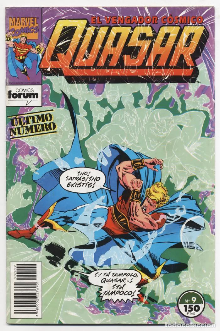 C&oacute;mics: COMIC GRAPA QUASAR N&ordm; 9 EL VENGADOR COSMICO MARVEL COMICS FORUM DEAGOSTINI 1993
