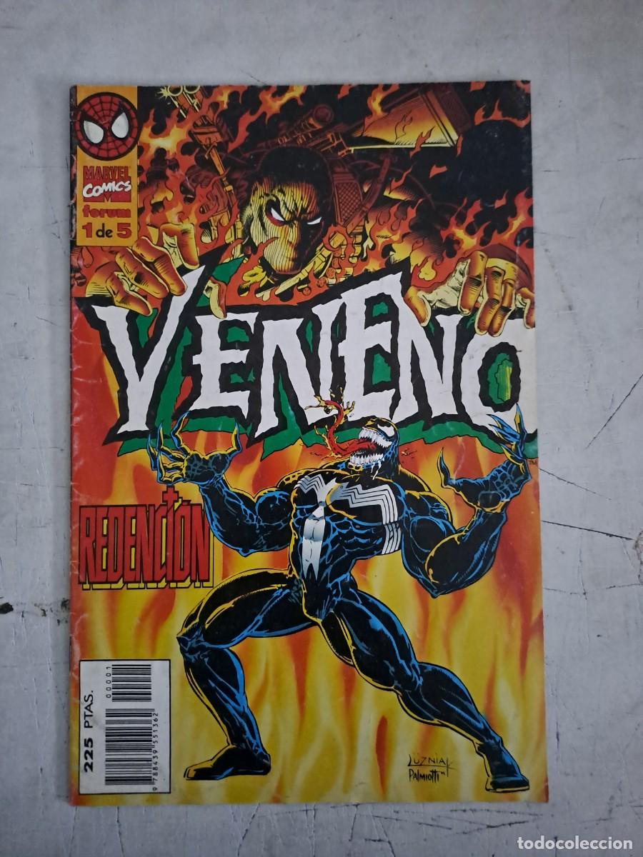 C&oacute;mics: Veneno, redenci&oacute;n, completa 5 n&uacute;meros, F&oacute;rum en buen estado