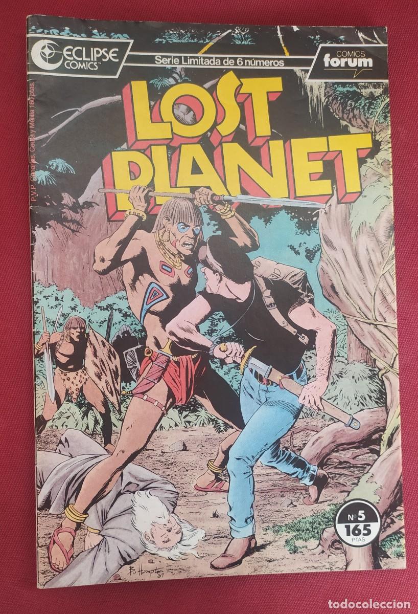 C&oacute;mics: Lost planet n&uacute;mero 5. Forum/planeta/eclipse comics 1990