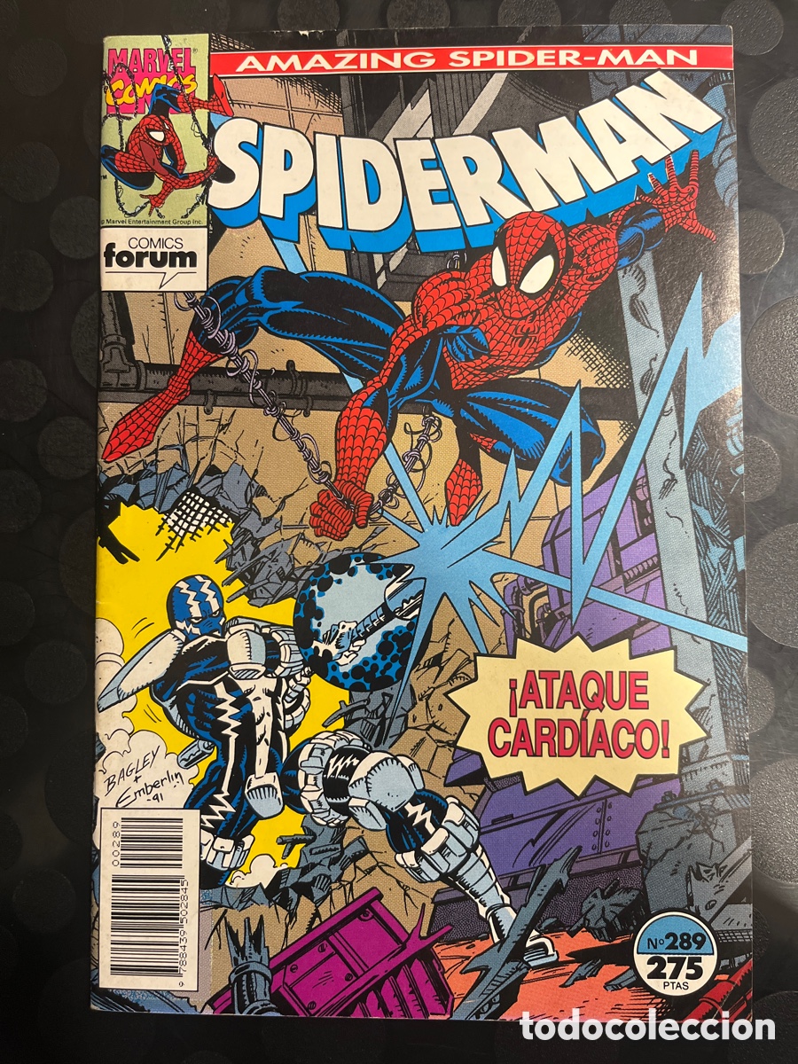 C&oacute;mics: SPIDERMAN VOL.1 N.289 EL HOMBRE ARA&Ntilde;A : AMAZING SPIDER-MAN ( 1983/1994 )