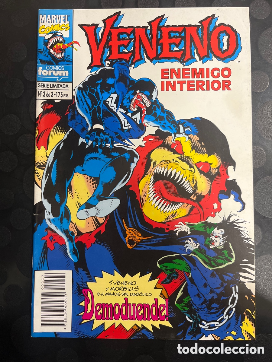 C&oacute;mics: VENENO N.3 ENEMIGO INTERIOR ( 1994/1995 )