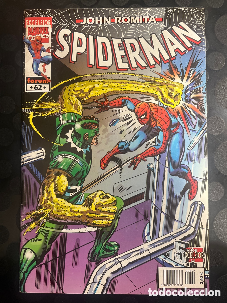 C&oacute;mics: SPIDERMAN N.62 de JOHN ROMITA : EL HOMBRE DE ARENA ATACA ( 1999/2005 )