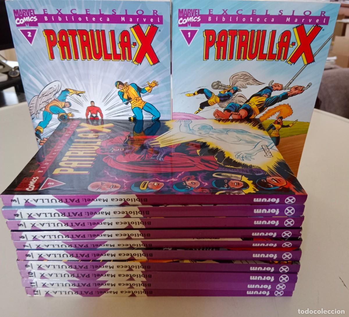 C&oacute;mics: EXCELSIOR BIBLIOTECA MARVEL PATRULLA X N&deg; 1 A N&deg;.12 COMPLETA