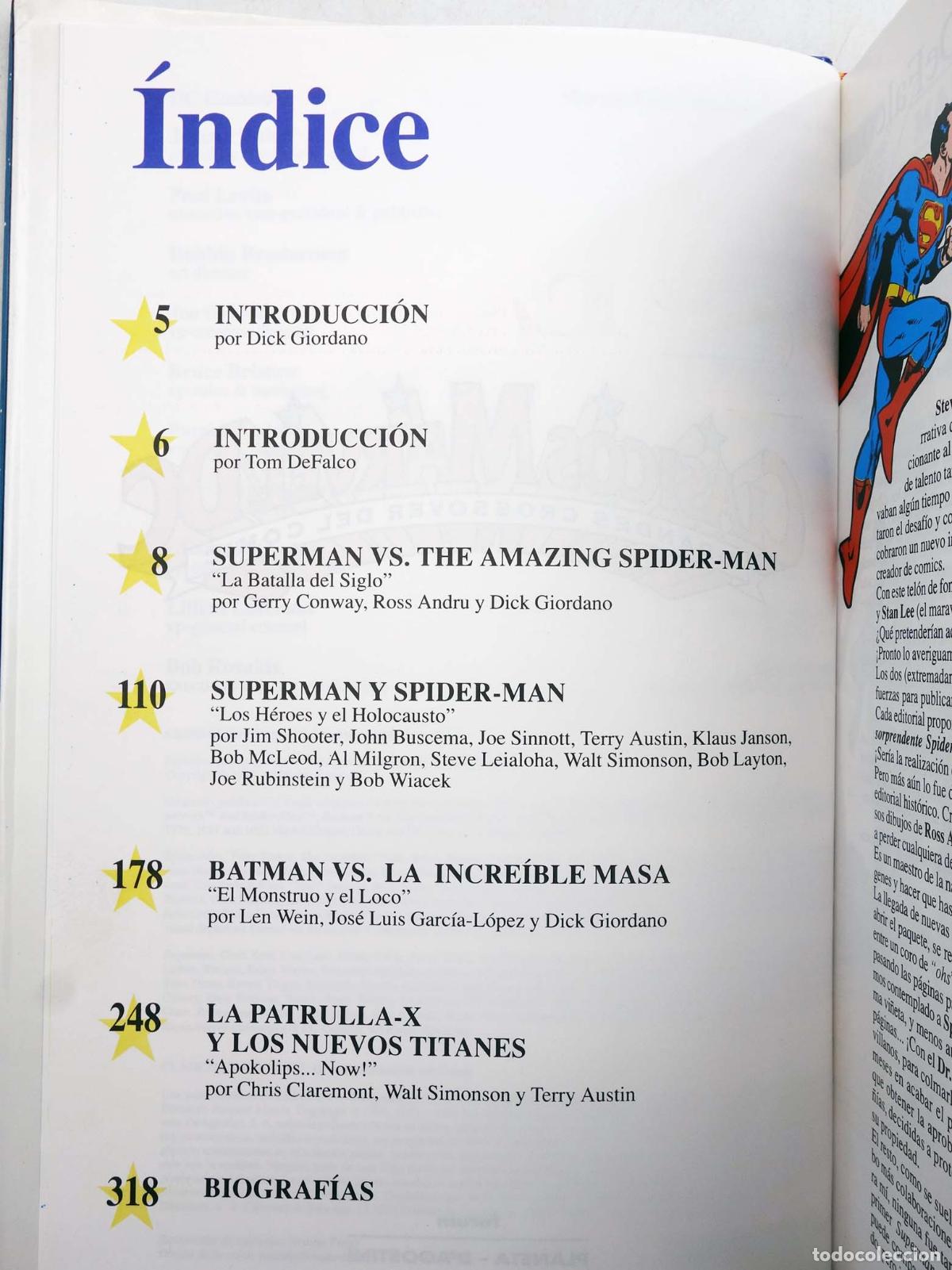 C&oacute;mics: CL&Aacute;SICOS MARVEL DC. GRANDES CROSSOVERS DEL COMIC. Forum, 1993 - Foto 3