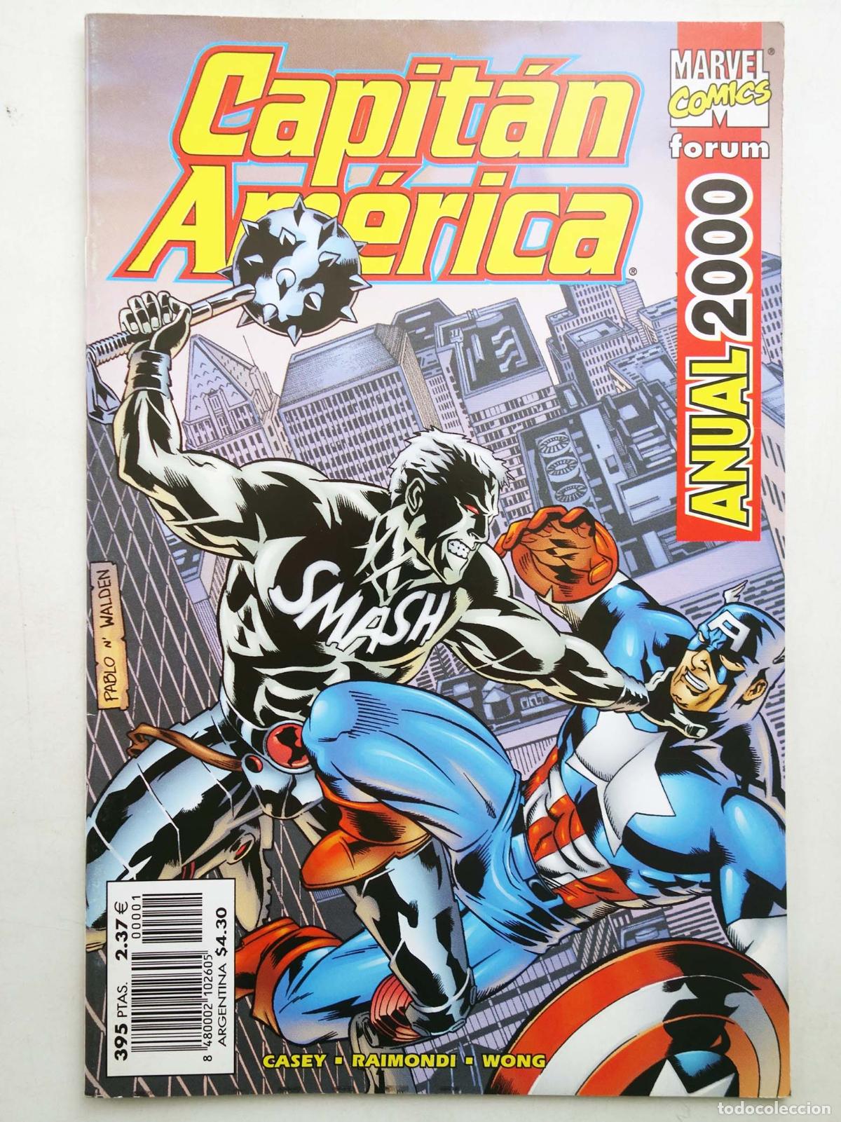 C&oacute;mics: CAPITAN AMERICA ANUAL 2000. Forum, 2000