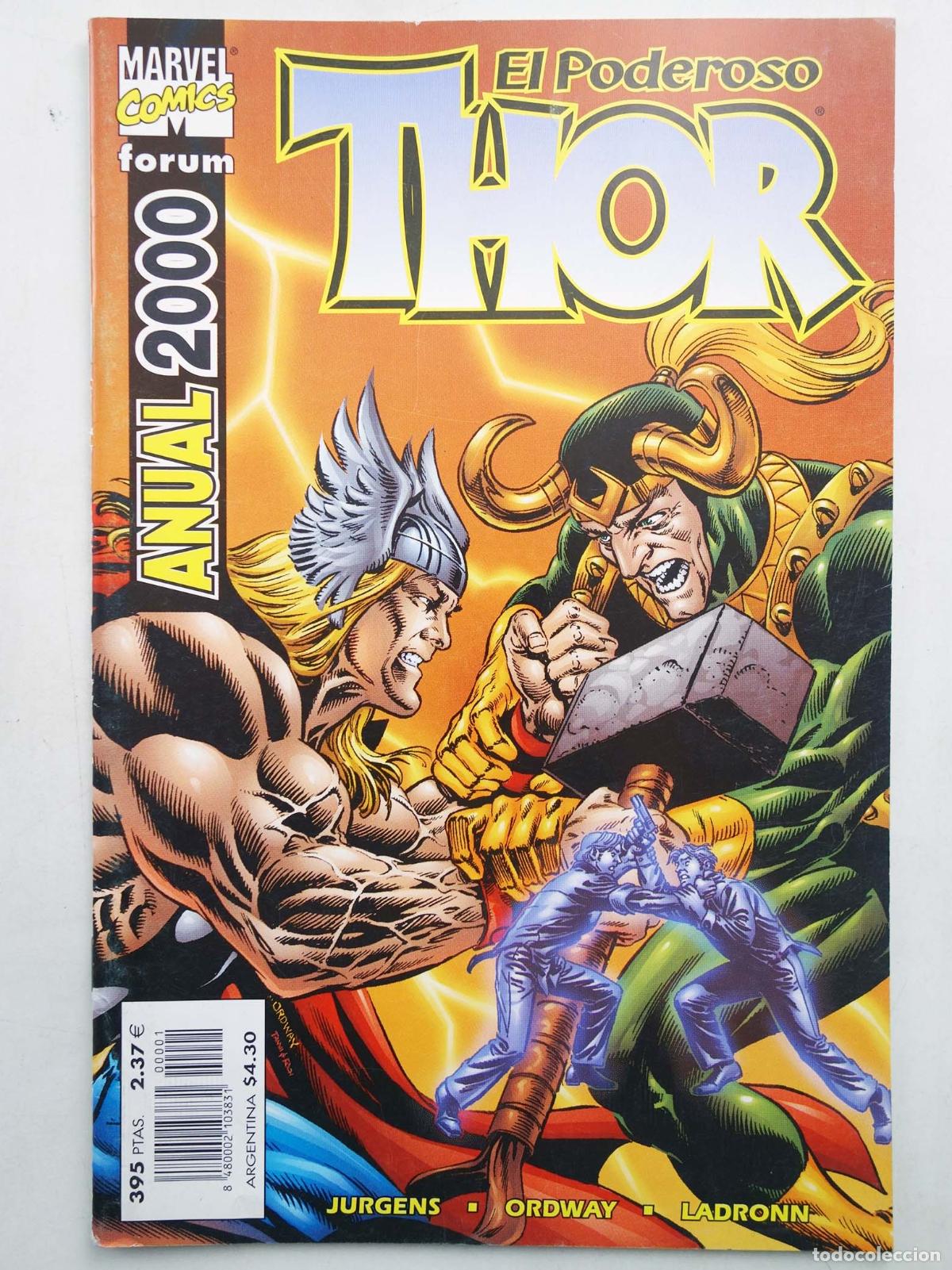 C&oacute;mics: EL PODEROSO THOR ANUAL 2000 (Dan Jurgens/Jerry Ordway/Ladronn) Forum, 2000 - Foto 1