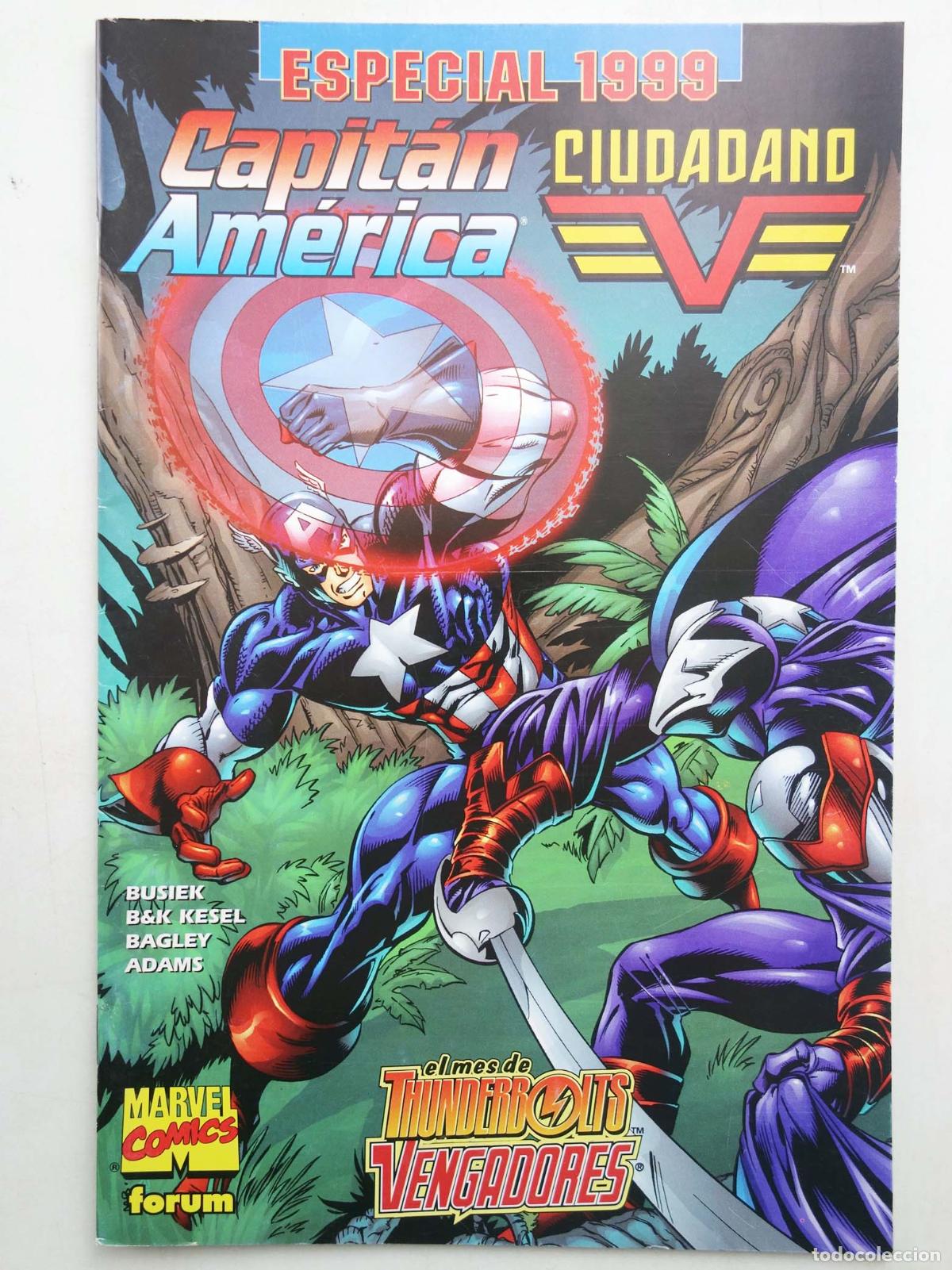 C&oacute;mics: ESPECIAL 1999 CAPIT&Aacute;N AM&Eacute;RICA Y CIUDADANO V (Vvaa) Forum, 1999