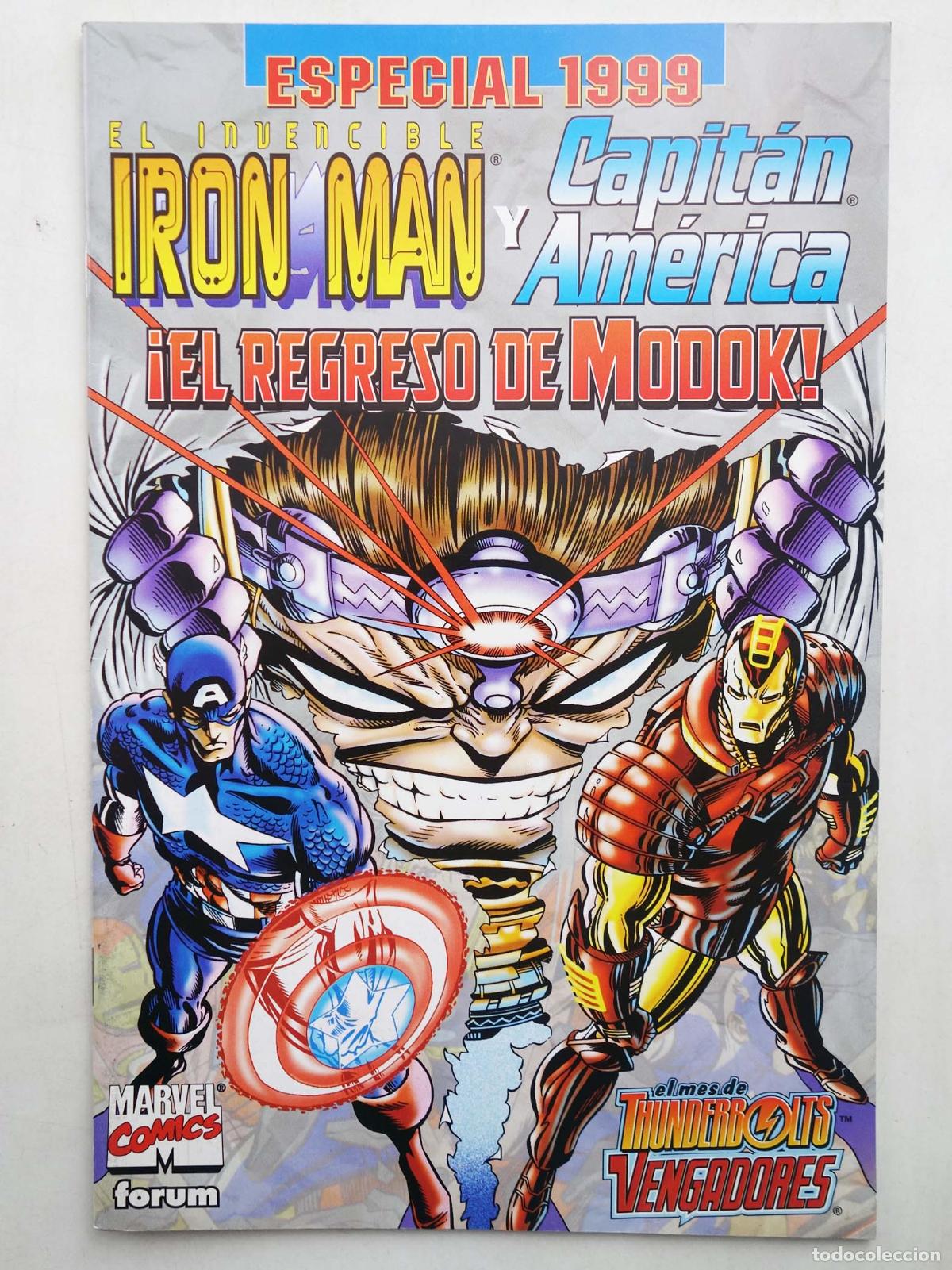 C&oacute;mics: ESPECIAL 1999 IRON MAN Y CAPITAN AM&Eacute;RICA. EL REGRESO DE MODOK (Roger Stern/Patrick Zircher/Kurt Busi