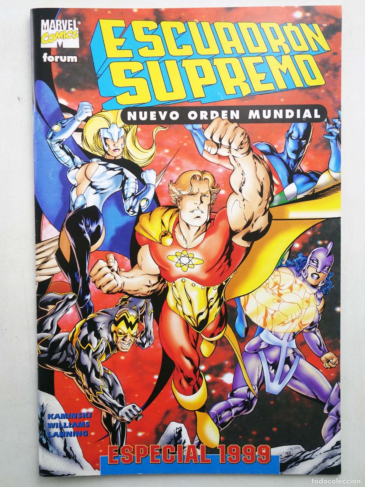 C&oacute;mics: ESPECIAL 1999 ESCUADR&Oacute;N SUPREMO. NUEVO ORDEN MUNDIAL (Len Kaminski/Anthony Williams) Forum, 1999