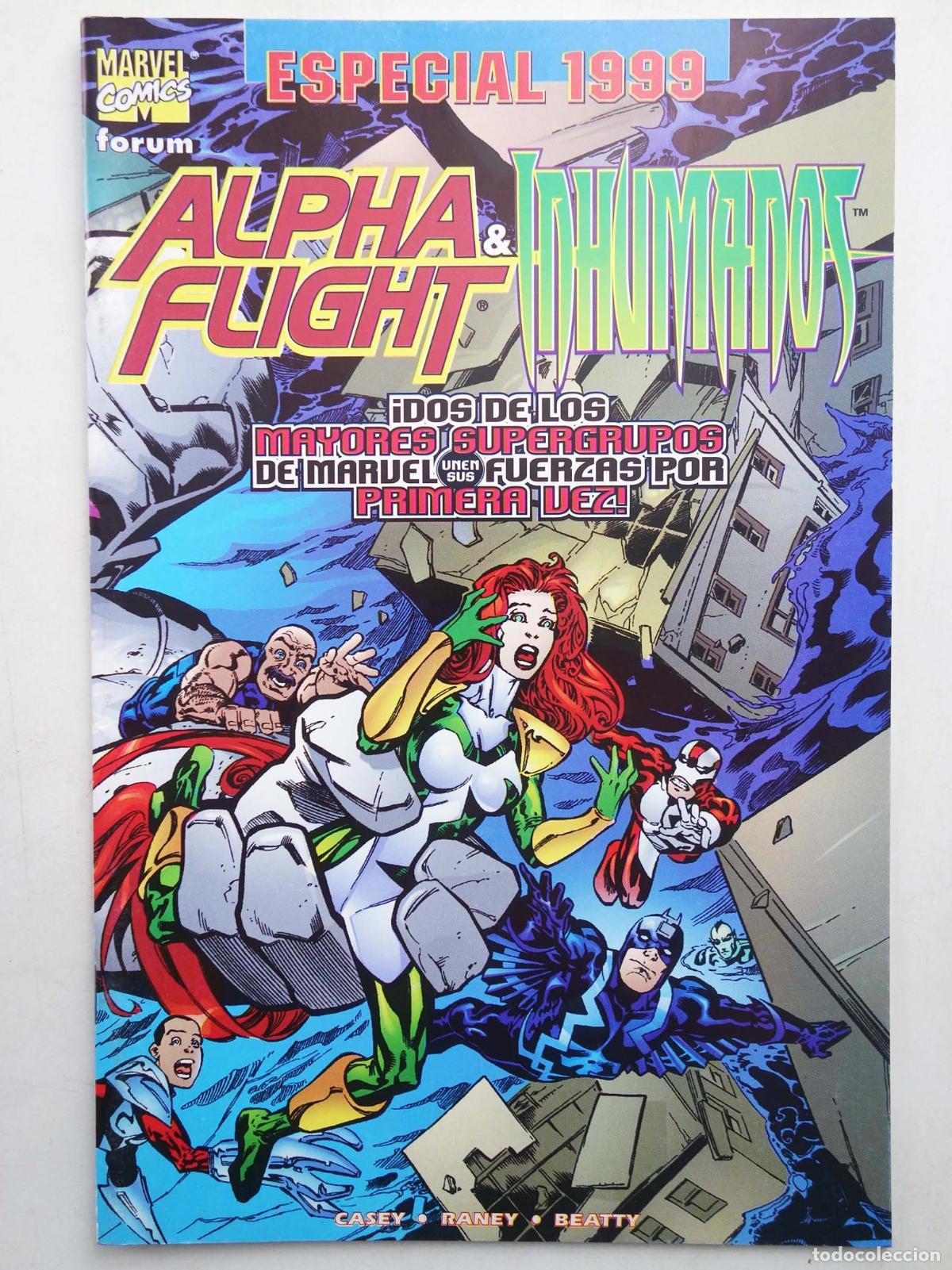 C&oacute;mics: ESPECIAL 1999 ALPHA FLIGHT Y LOS INHUMANOS (Vvaa) Forum, 1999