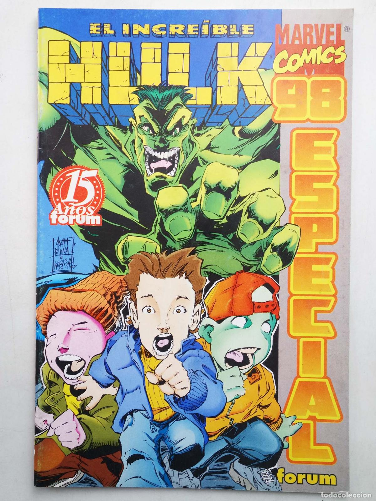 C&oacute;mics: EL INCRE&Iacute;BLE HULK ESPECIAL 98. Forum, 1998