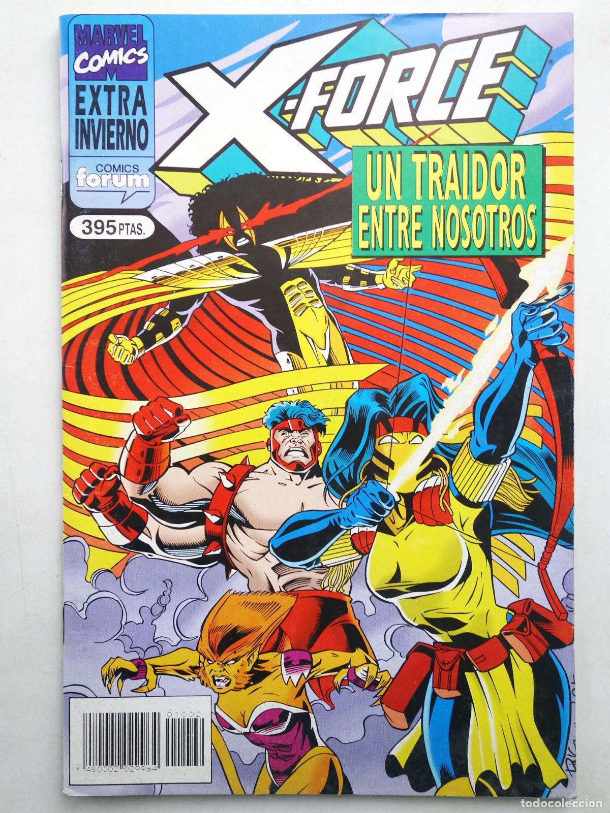 C&oacute;mics: X FORCE EXTRA INVIERNO 1995. UN TRAIDOR ENTRE NOSOTROS (Fabian Nicieza/Mike Wieringo) Forum, 1995