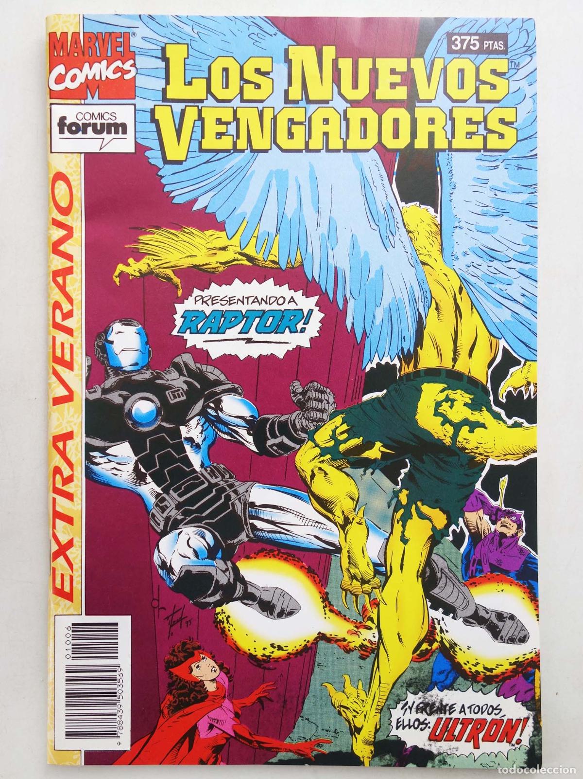 C&oacute;mics: NUEVOS VENGADORES EXTRA VERANO 1994. PRESENTANDO A RAPTOR (Vvaa) Forum, 1994