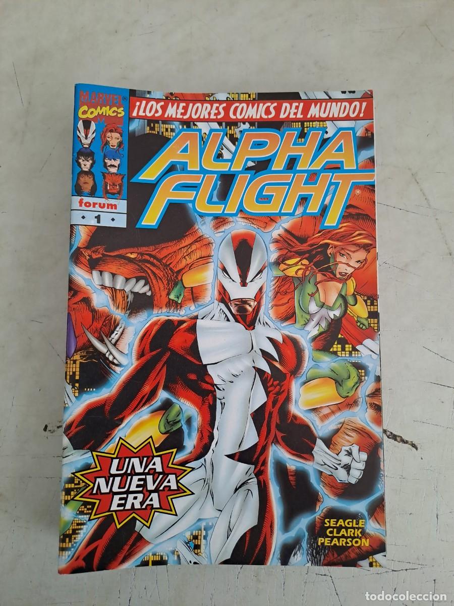 C&oacute;mics: Alpha Flight completa 20 n&uacute;meros, F&oacute;rum en muy buen estado Bolsa DA