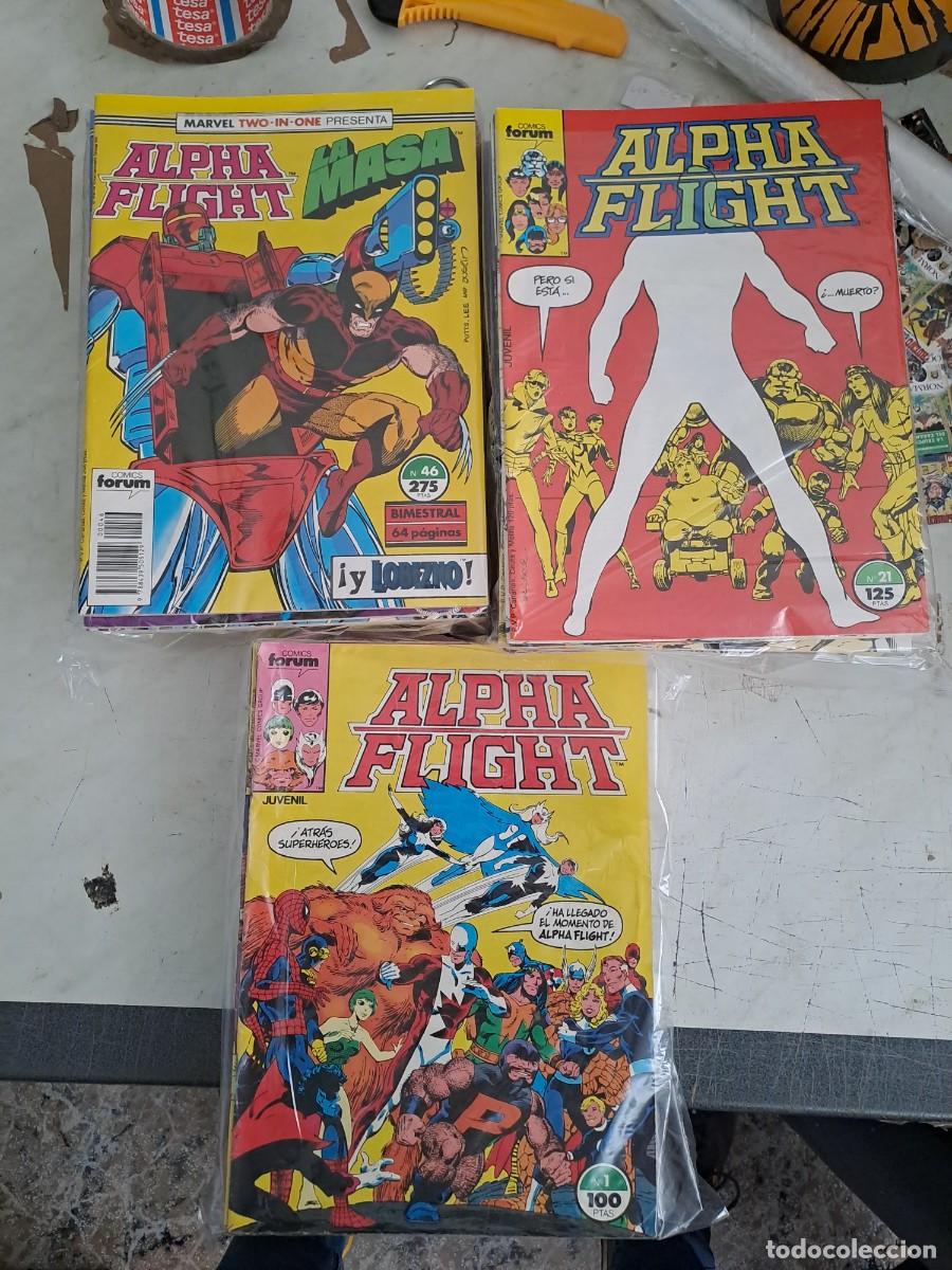 C&oacute;mics: Alpha Flight completa 61 n&uacute;meros mas especial, F&oacute;rum en muy buen estado Bolsa DA