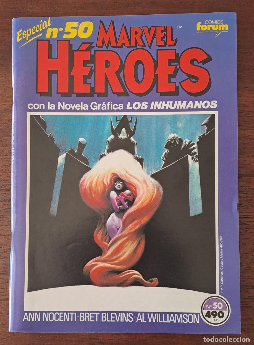 C&oacute;mics: Marvel H&eacute;roes #50 Los Inhumanos Bret Blevins Forum