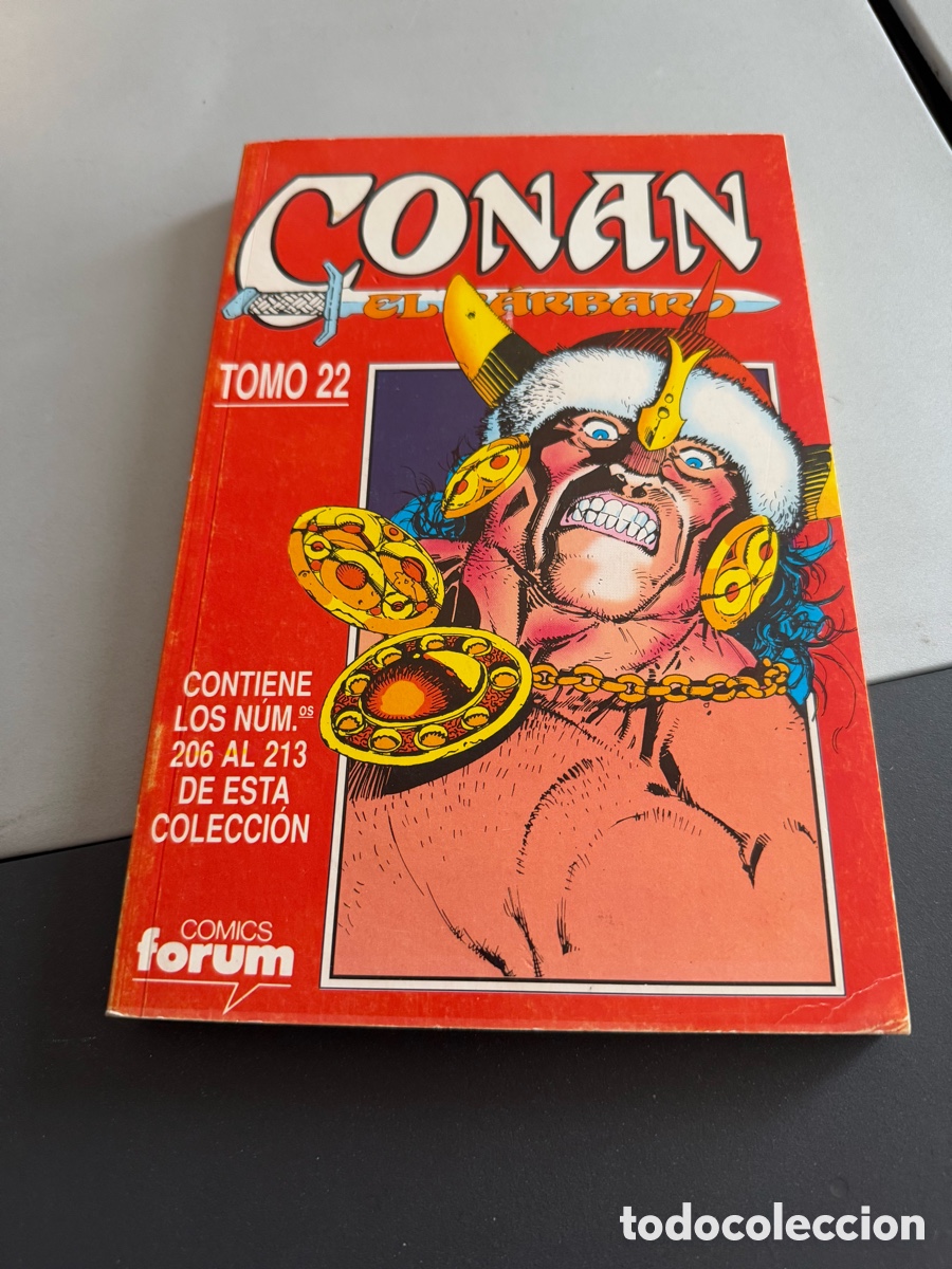 C&oacute;mics: CONAN EL BARBARO. TOMO 22. 206-213 &Uacute;ltimo n&uacute;mero