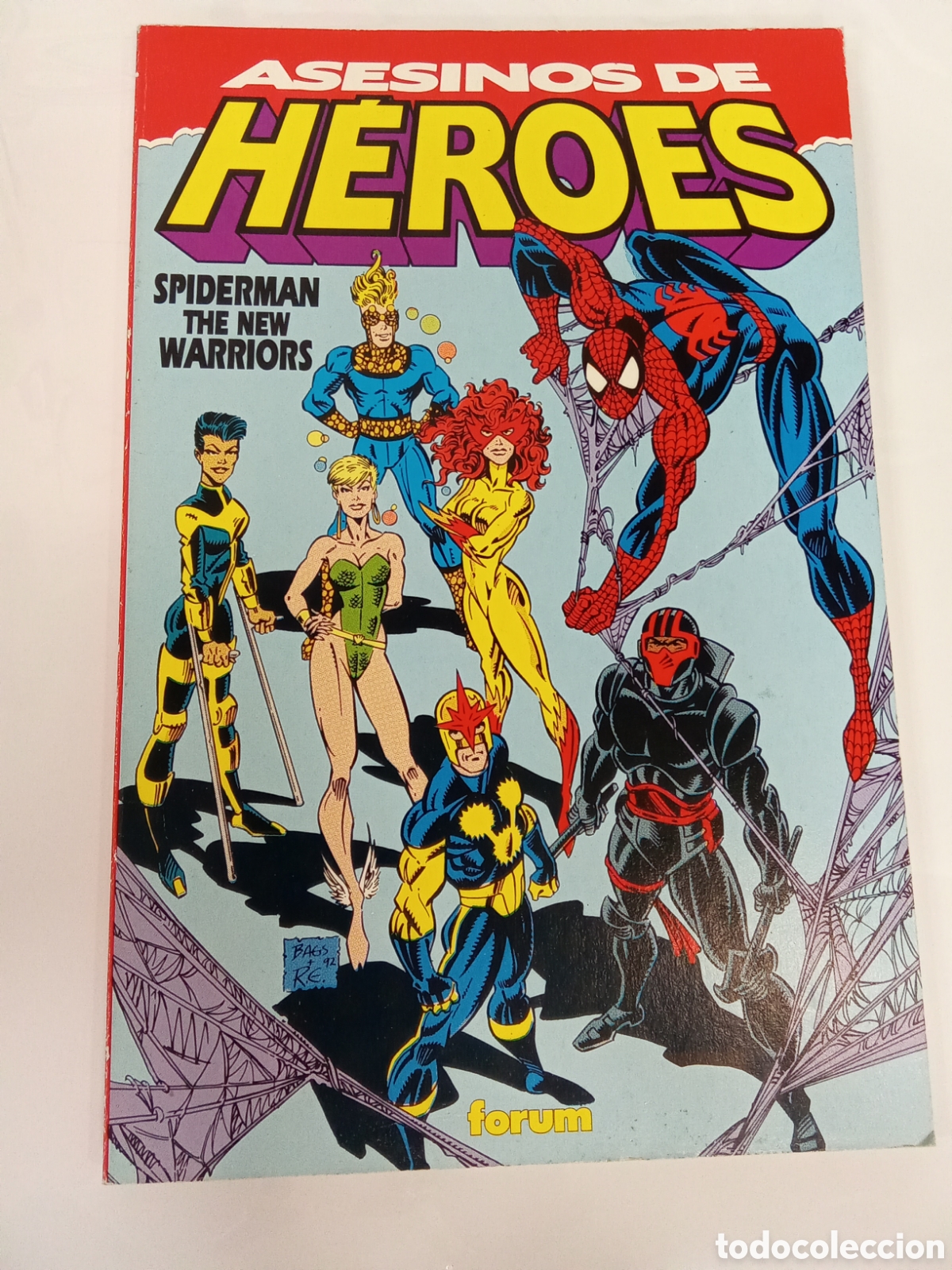 C&oacute;mics: ASESINOS DE HEROES. SPIDERMAN THE NEW WARRIORS