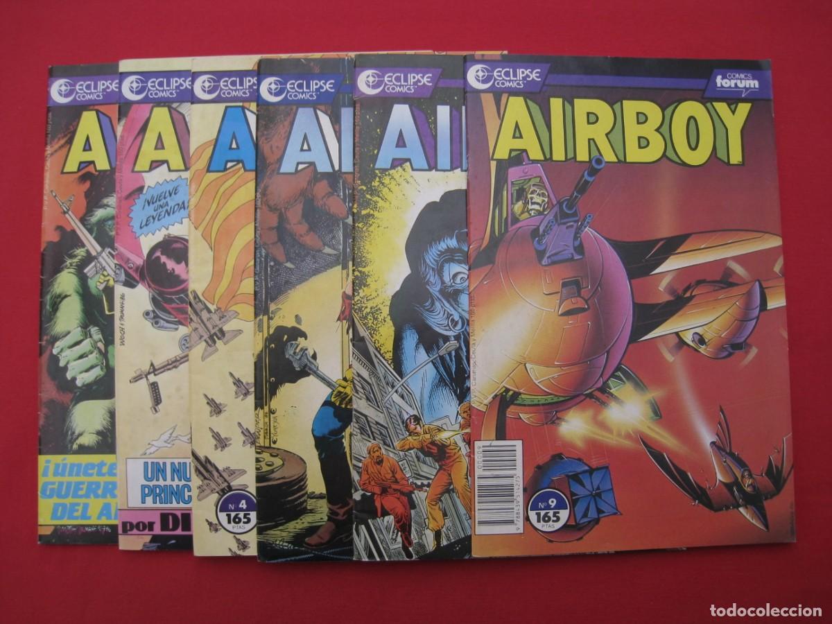 C&oacute;mics: AIBOY - LOTE 6 EJEMPLARES - N&ordm; 1,2,4,5,7,9 - FORUM.