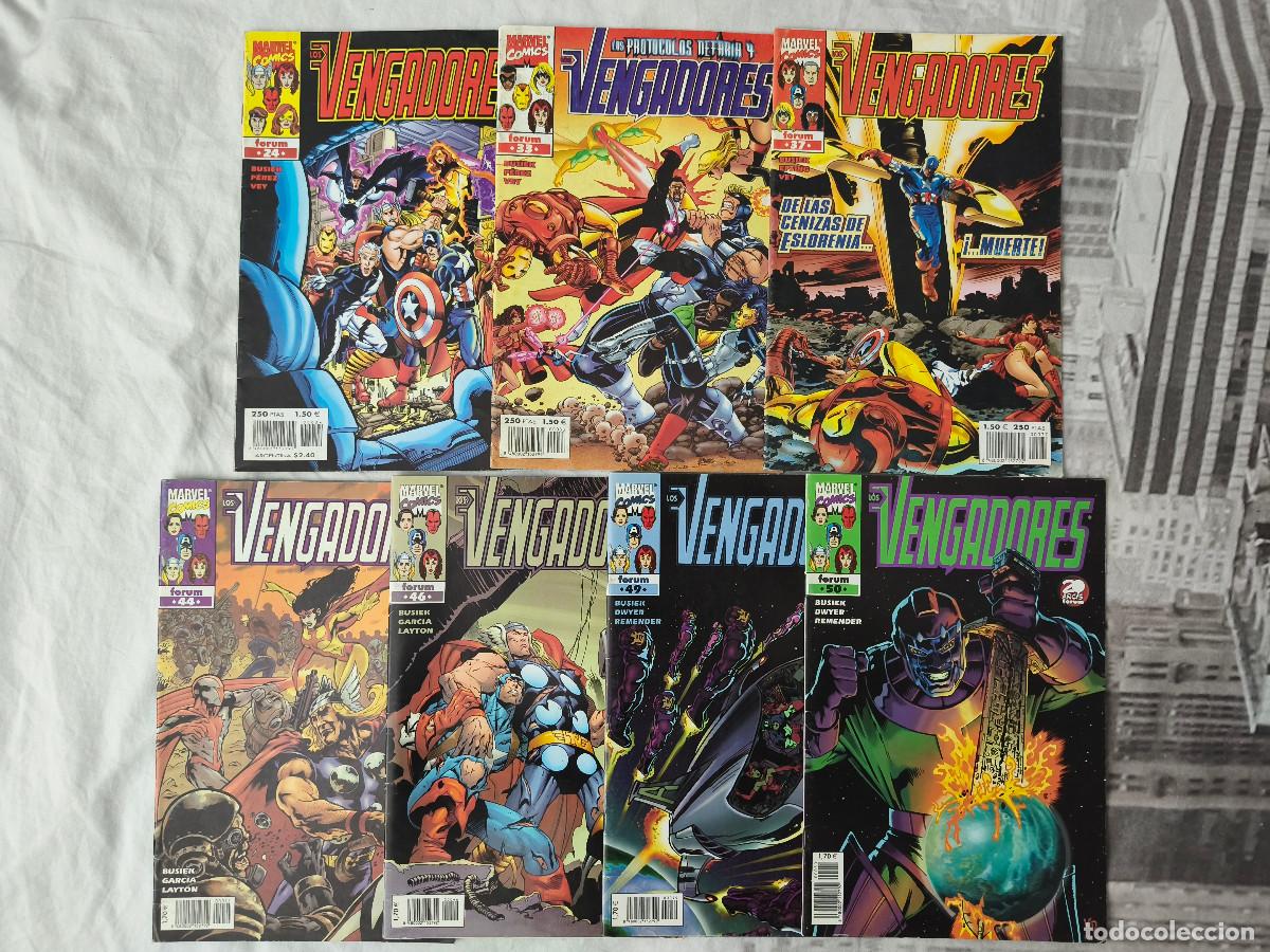 C&oacute;mics: LOS VENGADORES VOL 3 N&ordm; 24, 33, 37, 44, 46, 49, 50