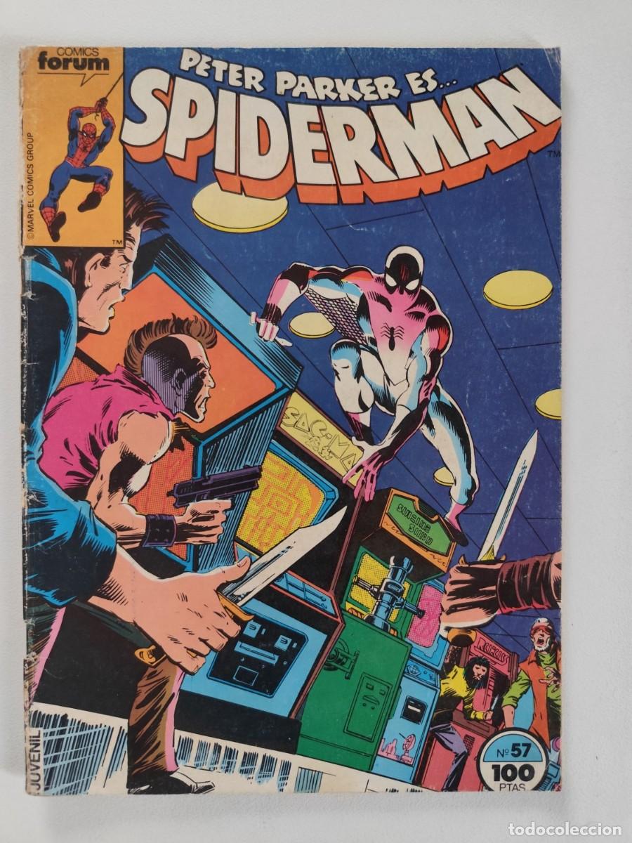 C&oacute;mics: SPIDERMAN / PETER PARKER VOL.1 N&ordm; 57 ~ MARVEL/FORUM (1984) *de RETAPADO*